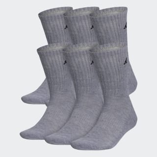 Athletic Cushioned Crew Socks 6 Pairs XL